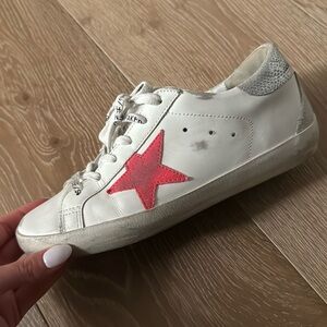 Golden Goose Women’s Superstar 'White Lobster Silver'